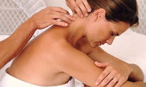 masaxe no pescozo para a dor