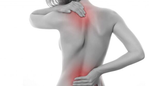 Dor por osteocondrose
